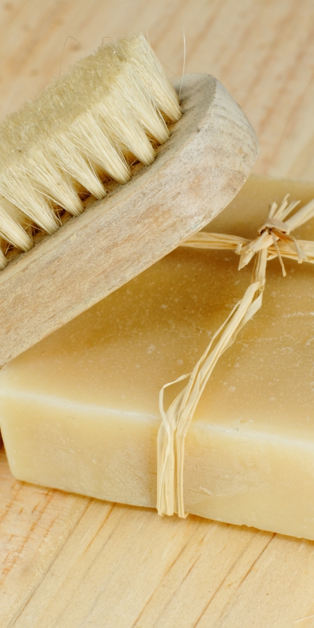 Bogn Engiadina soap brush massage in the Roman-Irish bath Bogn Engiadina soap brush massage in the Roman-Irish bath