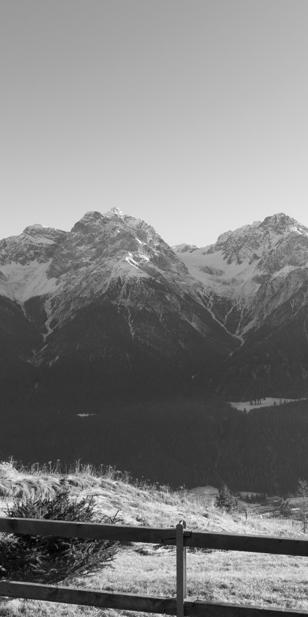 Panoramablick auf die Unterengadiner Berge Panoramablick auf die Unterengadiner Berge