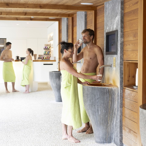 Sauna walkway Sauna walkway