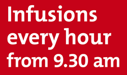 infusions every hour infusions every hour