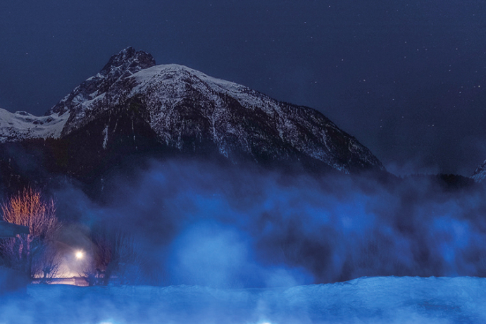 Winterstimmung im Panoramabecken Winterstimmung im Panoramabecken