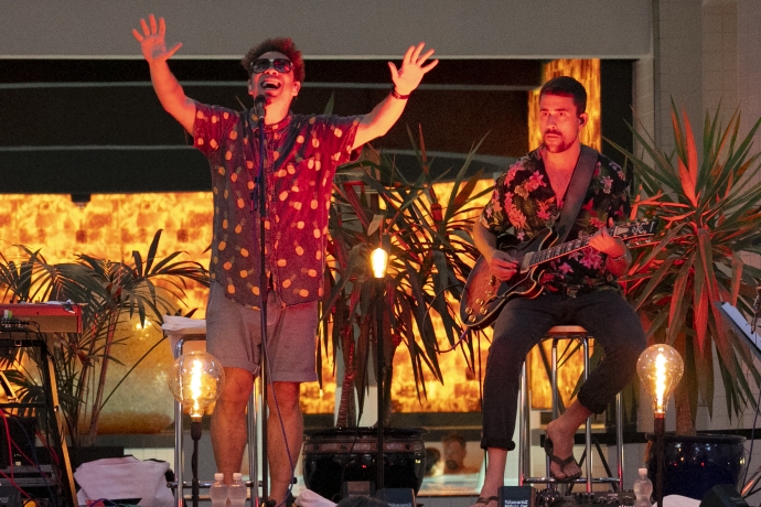 Marc Sway anlässlich des Konzertes vom 23. Juli 2020