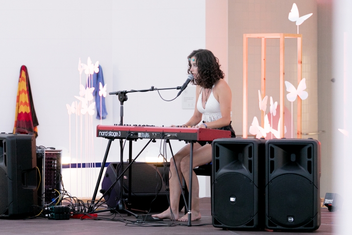 © Lonestar.one Cinzia Regensburger live im Bogn Engiadina